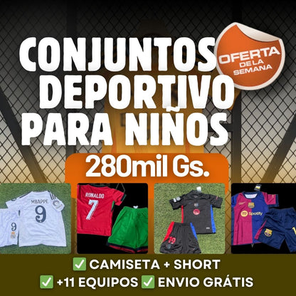 PARA EL DIA DE LOS REYES - Conjunto Deportivo para Niños