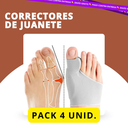 Correctores de Juanete - PACK 4 UNIDADES (Pague 2 y Lleve 4)